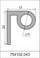 Силиконовый уплотнитель 754152.044